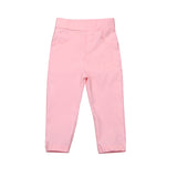 Kids Children Boys Girls Stretch Pants Clothes Solid Long Pant Trousers Casual Bottoms Outfit Kids Multicolor Stretch Pants