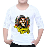 Cartoon Fashion Lion king Print Kids T Shirts Boys/Girls Hip hop O-neck Children's Long Sleeve Tops Y32-6