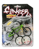 Mini Finger BMX Bicycle Flick Trix Finger Bikes Toys BMX Bicycle Model Bike Tech Deck Gadgets Novelty Gag Toys