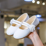 Spring Summer Girls Shoes With Floral Sweet Princess Kids Sandals Soft Cute Flowers Fashion Children's Shoes For 3-11 Y