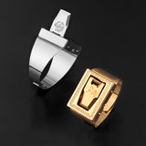 Personality protective ring invisible protection, outdoor cut ropes, men and women self-help ring