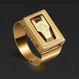 Personality protective ring invisible protection, outdoor cut ropes, men and women self-help ring