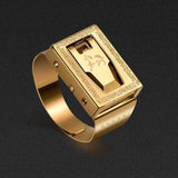 Personality protective ring invisible protection, outdoor cut ropes, men and women self-help ring