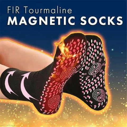 New Unisex Self-Heating Health Care Socks Tourmaline Magnetic Therapy Comfortable And Breathable Foot Massager Warm Foot