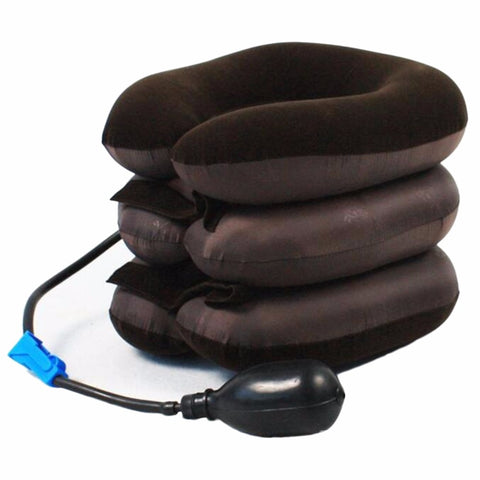Inflatable Neck Cervical Vertebra Traction Soft Brace Support Device for Headache Head Back Shoulder Neck Pain Health Care