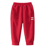 New Cotton Kids Pants Girls Striped Harem Pants Boys Children Pants Toddler Trousers Elastic Waist 2-7 Yrs Summer High Quality