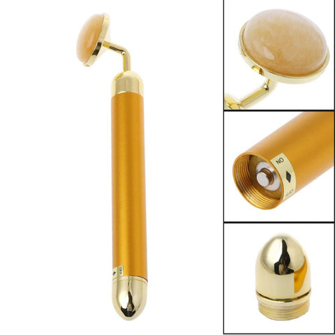 Facial Massage Roller Face Lift Hands Jade Stone  Bar Body Skin Relaxation Slimming Skincare Massager Beauty Health Care Tool