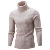 SFIT Autumn Winter Brand Men Sweater O-Neck Striped Slim Men Casual Long Sleeve Patchwork Pollover Sweaters Mens Thin Clothes