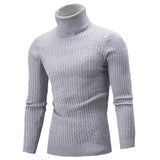 SFIT Autumn Winter Brand Men Sweater O-Neck Striped Slim Men Casual Long Sleeve Patchwork Pollover Sweaters Mens Thin Clothes