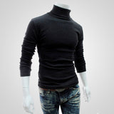 SFIT Autumn Winter Brand Men Sweater O-Neck Striped Slim Men Casual Long Sleeve Patchwork Pollover Sweaters Mens Thin Clothes
