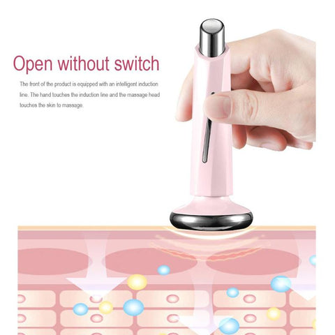 Eye Massager Electric Roller Wand  ABS and PC Eliminating Black Eye Sockets Anti-wrinkle Wrink Beauty Health Face Skin Tool