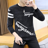 Autumn Korean Fashion Sweater Men Female Sika Deer Pattern Casual  Knitted Pullovers Slim Fit Christmas Gift Male Pull Sweter