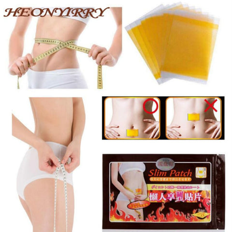 100pcs/10 Bags Weight Loss Slimming Patch Burn Fat Slim Creams Lose Cellulite Cream Anti Reduce Beauty Health Care Products