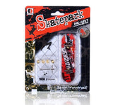 Finger Skateboards Skate Park Ramp Parts for Tech Practice Deck Children Gift Set  Fingerboard Toys