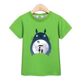 3D starry sky Totoro Kids T shirt Boy Girl New Cotton Spring Tops Shirt 4-14 age baby Clothes Cartoon Cat Print  Long Sleeve Tee