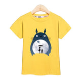 3D starry sky Totoro Kids T shirt Boy Girl New Cotton Spring Tops Shirt 4-14 age baby Clothes Cartoon Cat Print  Long Sleeve Tee