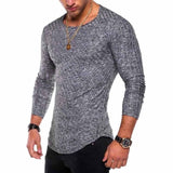 Casual Men's O-Neck Slim Fit Sweater Pullovers Men Fashion Spring Thin Knittwear Pullover Men Homme Leisure Sweaters