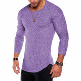 Casual Men's O-Neck Slim Fit Sweater Pullovers Men Fashion Spring Thin Knittwear Pullover Men Homme Leisure Sweaters