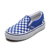 Kids Shoes For Girls Children Canvas Shoes Boys Sneakers Spring Autumn 2019 White Short Plaid Fashion Children Skate Shoe #65