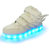 Size 25-37 Children Glowing Sneakers Kid Luminous Sneakers for Boys Girls Led Sneakers with Luminous Sole Lighted Shoes